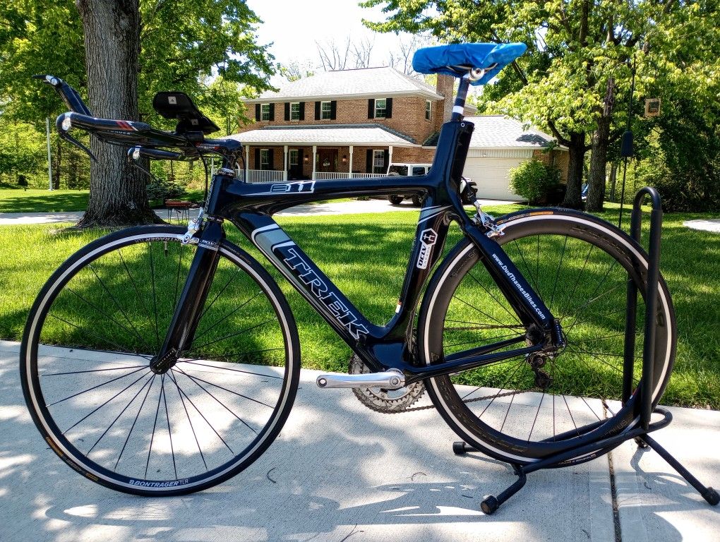 Stunning Trek Equinox II Carbon Fiber Tt/Tri Racer Save Over $3k