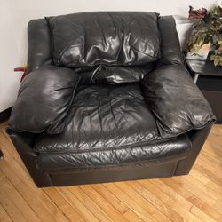 Leather Single Couch 