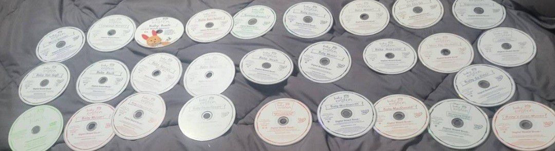 Huge Lot of Baby Einstein DVDs


