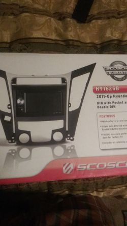 2011- up . Hyundai sonata double din