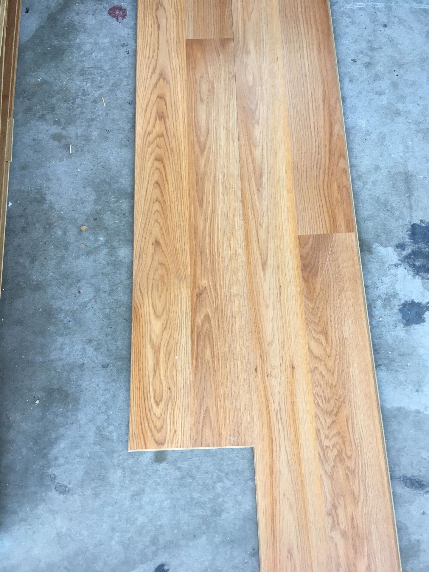 Free wood laminate