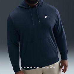 New Nike Hoddie blue color