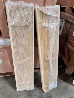 44” Wide Window Blinds – Natural Wood Look each-