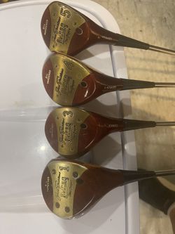 Rare Jack Nicklaus MacGregor Super Eye O Matic 1,2,3&4 Persimmon Woods