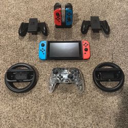 Nintendo Switch Bundle - Tons of Accessories Included!