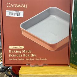 Caraway Nonstick Square 9” Pan / Burnt Orange/
