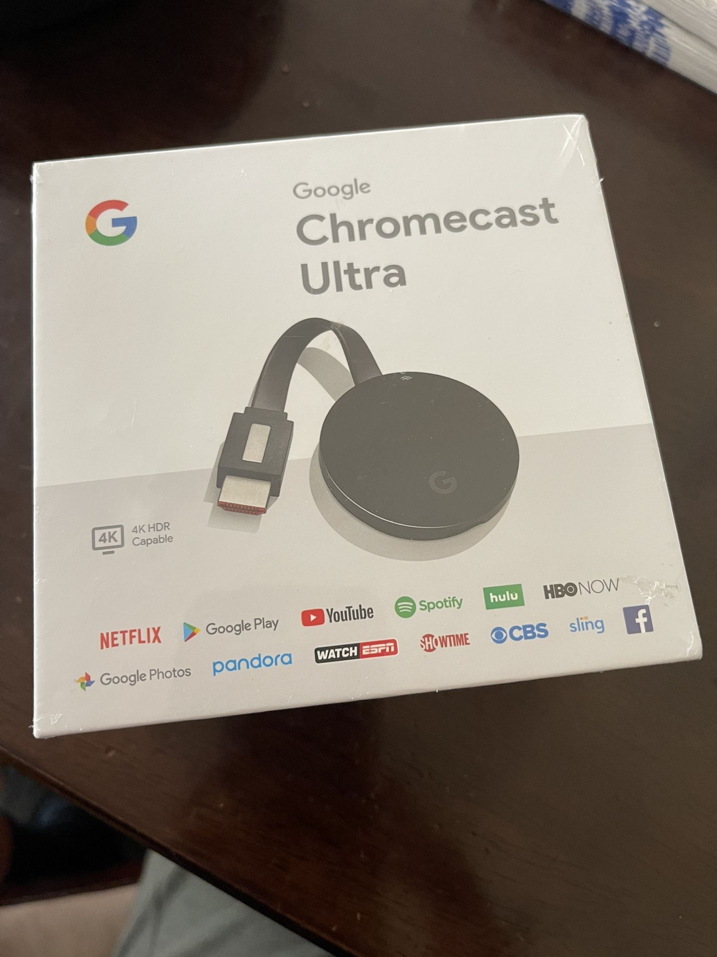 Chromecast ULTRA 4K HDR SEALED