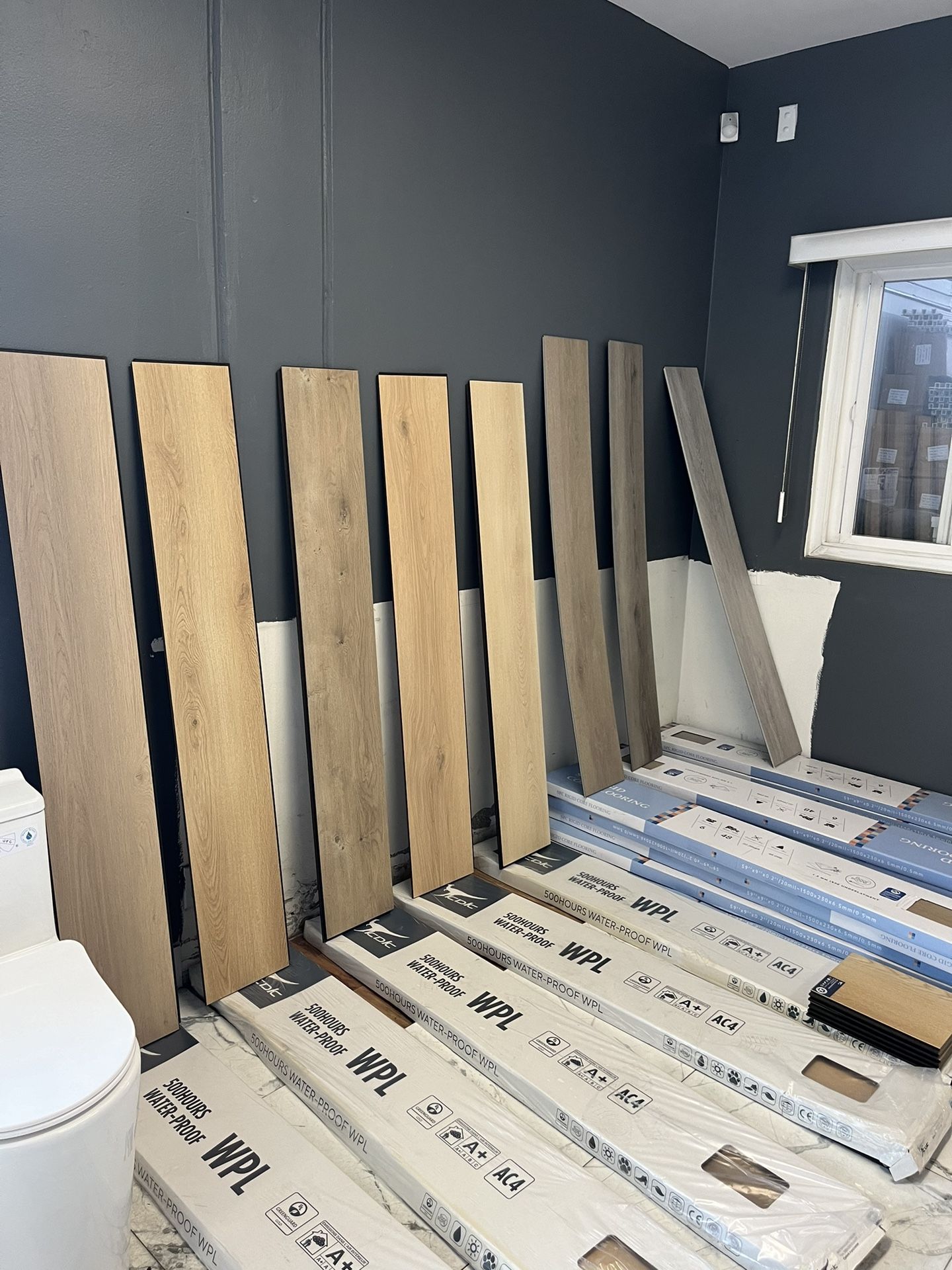 Boxes Of Flooring