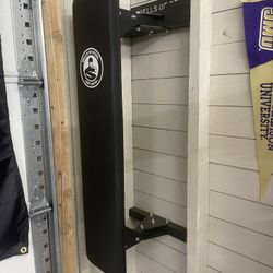 Exercise Bench With Wall Storage Mount