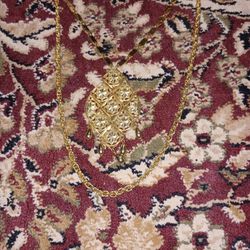 Plated Gold Necklace 