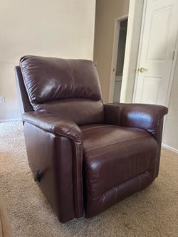 Vegan Leather Rocker Recliner