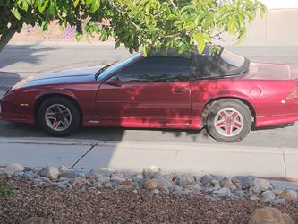 92 RS Camaro convertible runs good