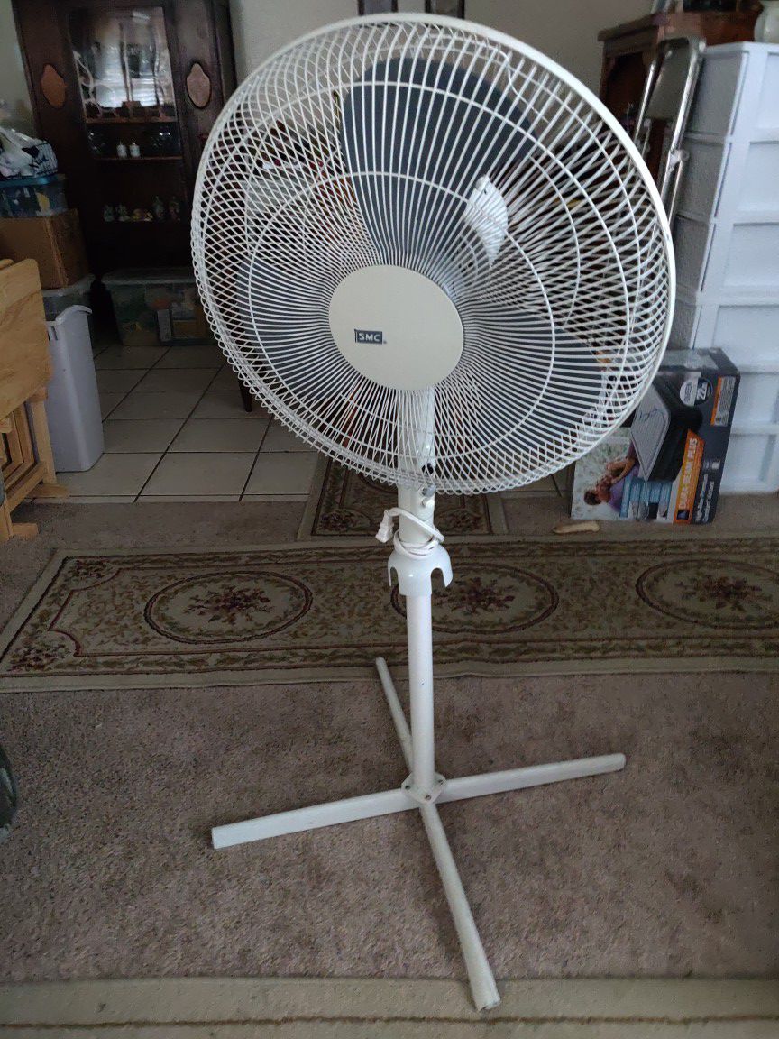 SMC pedestal oscillating fan