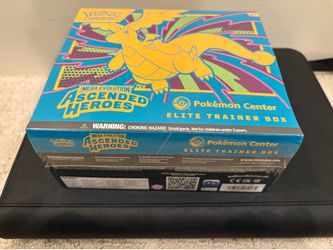 Pokemon center exclusive ascended heroes elite trainer box