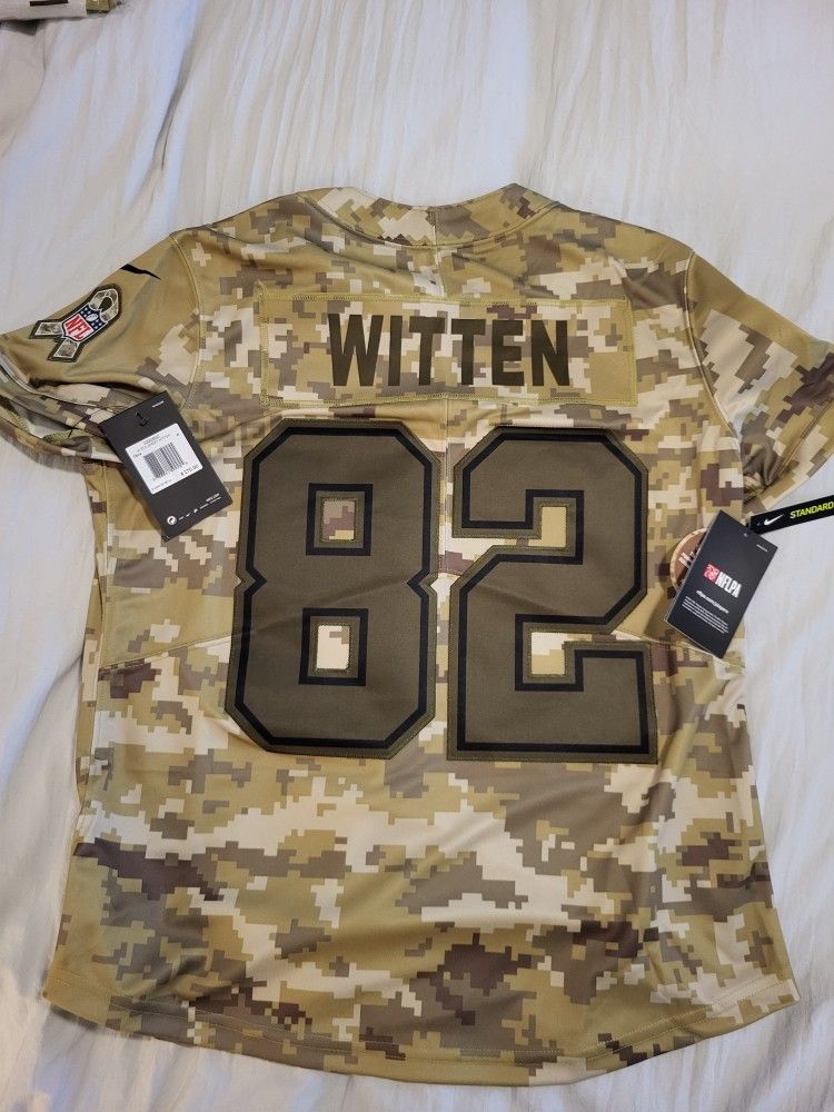 Dallas Cowboys Salute to Service Jason Witten Jersey Women Medium