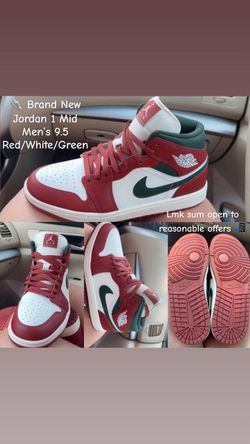 Brand new Air Jordan 1 Mid sneakers in a men’s size 9.5.