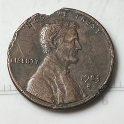 1983 D Penny 