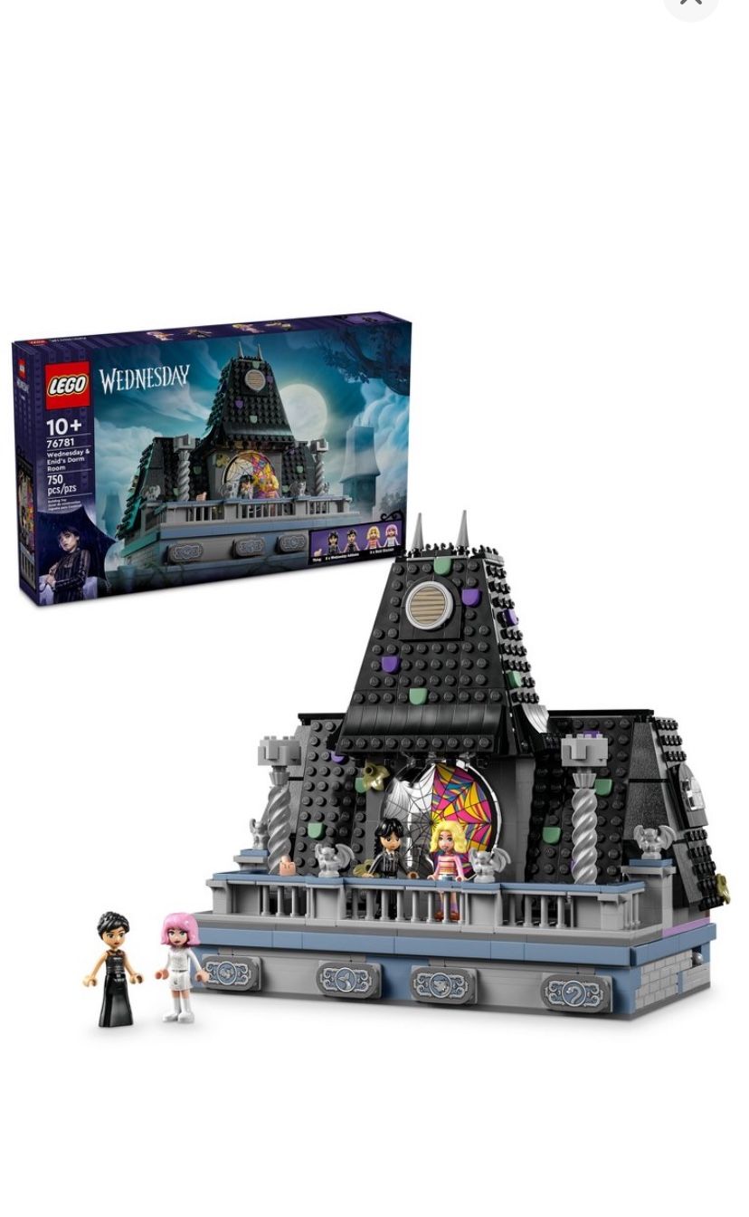 LEGO Wednesday & Enid's Dorm Room Building Set with Dolls 76781