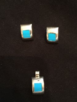 Three piece sterling set