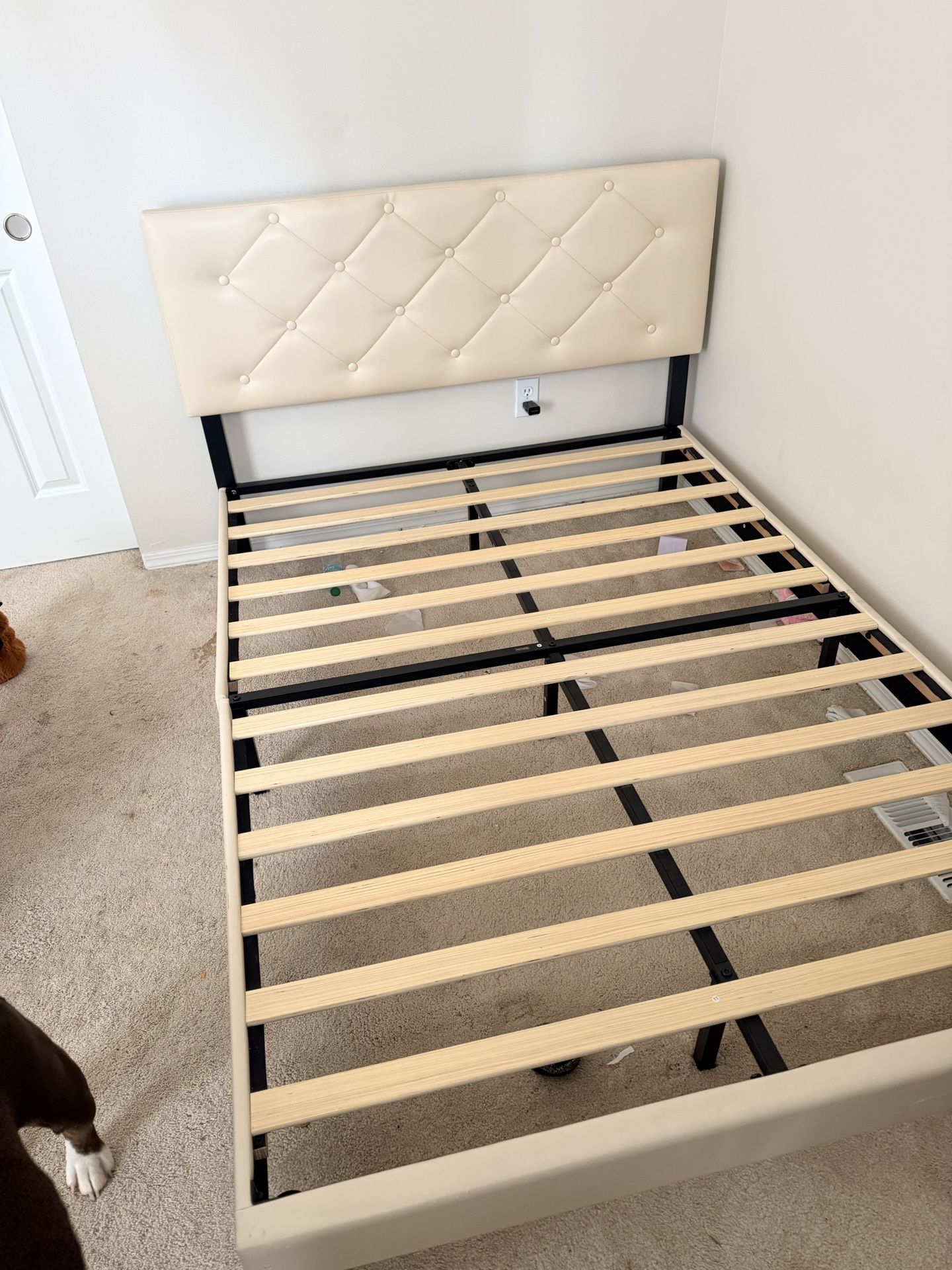 TWO Full beds No Box Spring Needed