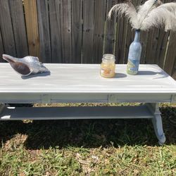 Pretty Coffee Table In Sterling Color By Fusion With Multi Grey Blended Top 