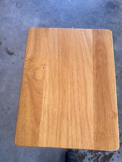 Small wooden folding tables