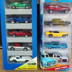 Hot Wheels Chevy's Two 5 Packs