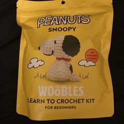 Beginner Crochet Kit - The Woobles - Snoopy Woodstock