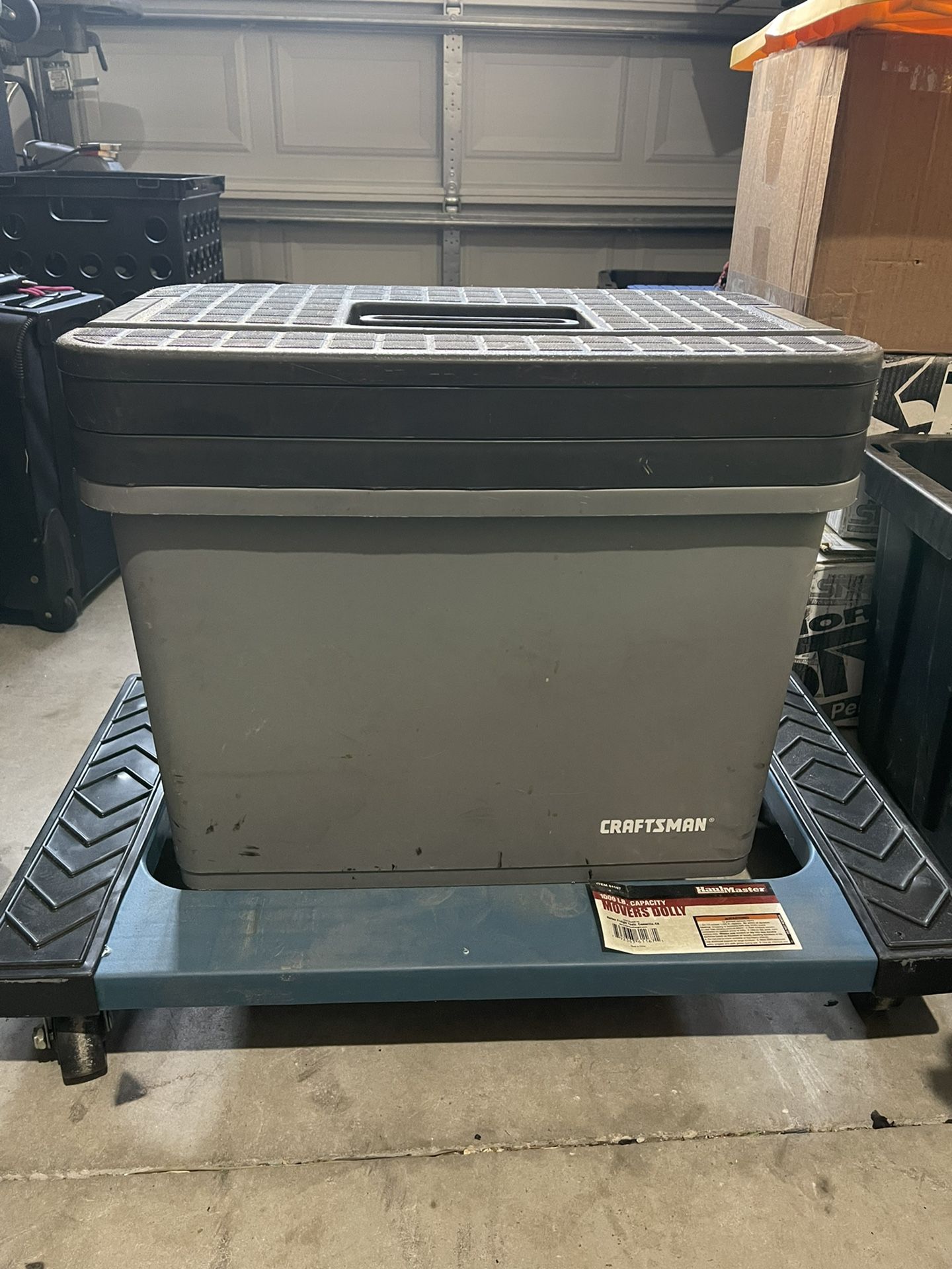 Vintage Craftsman Plastic Tool Box / Parts Tote