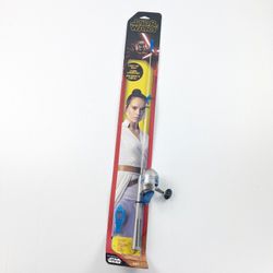 Zebco Star Wars Light Up Rey 29 Inch Fishing Rod Pole Brand New
