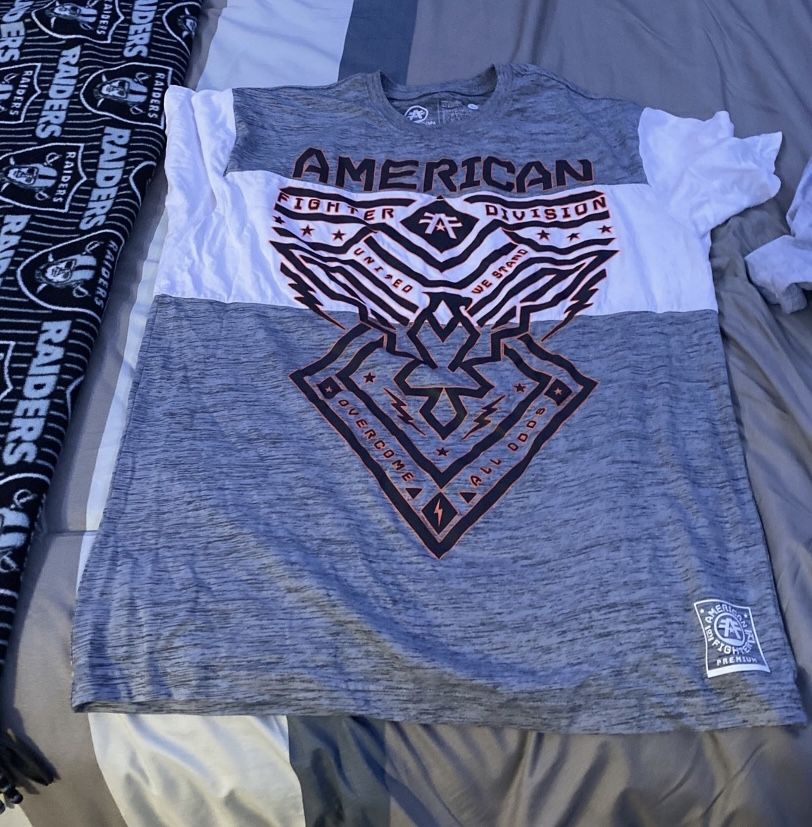 2 American Fighter Shirts