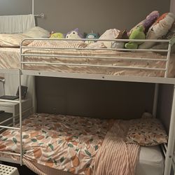 Twin Bunk beds w/Mattresses For Sale
