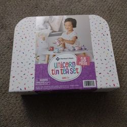 Unicorn Tin Tea Set