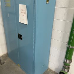 Acid / Fire Cabinets Like New 