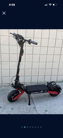 Arwibon GT06 Electric Scooter 1200W Off-road for Adult 48V 23Ah. Speed 36mph Range 40miles Turn lights Foldable Tail lights