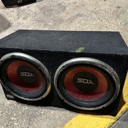 SDX 10" 800W Extreme Power Bass Subwoofer PK06210