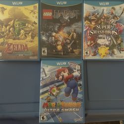Nintendo Wii U Sealed Games 