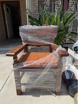 Wood chair