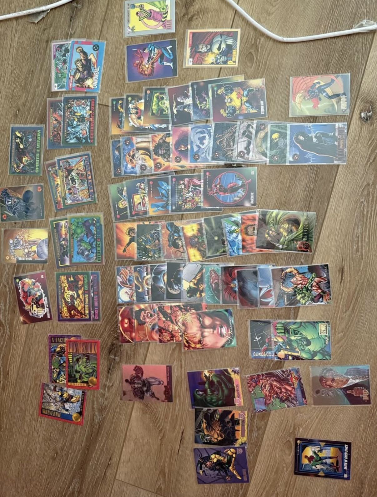 74 Marvel Cards From The 1990’s