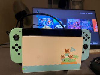 Nintendo Switch V2 Animal Crossing Edition