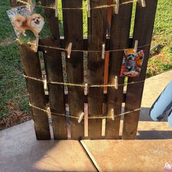 Wooden Photo Board 