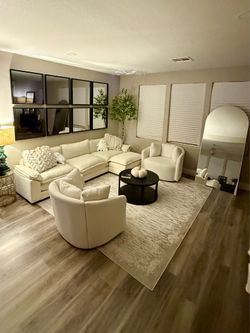 LOVESEAT (120” X 35”) & OTTOMAN ONLY