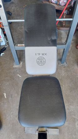 Gold gym xr 6.1 multi position work bench