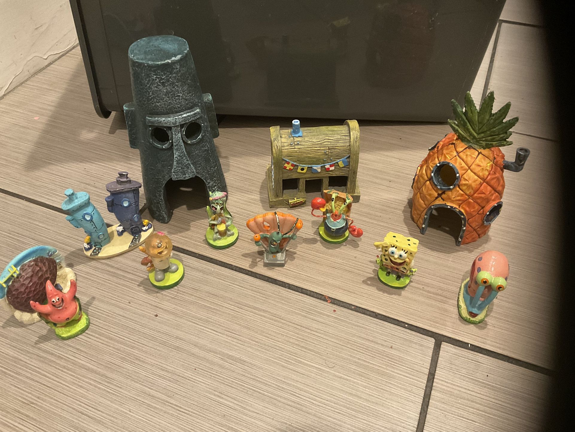 SpongeBob Fish Tank Accessories