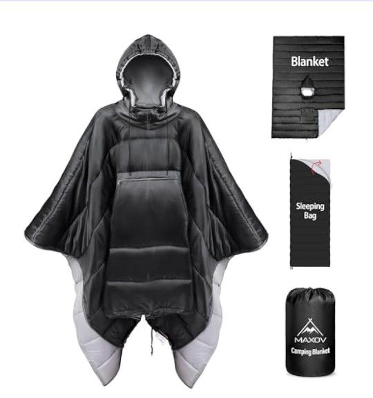 Wearable Camping Blankets