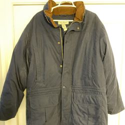 Men’s L.L. Bean Gore-Tex Long Down Jacket, Medium