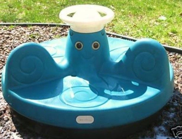 Little Tikes Octopus Under The Sea Merry Go Round