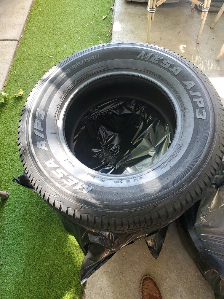 Used Tires Size 265/70/R17