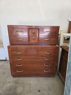 Antique Mid Century 2 Tier Dresser   $150
