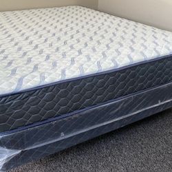 Full Size Supreme Orthopedic Mattress And Boxspring 